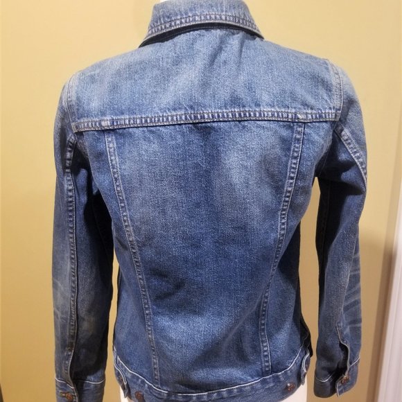 Madewell Jean Jacket Sz Small - Picture 3 of 4